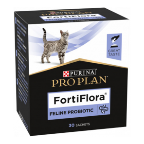 Purina pro plan chat feline fortiflora probiotique 30x1g