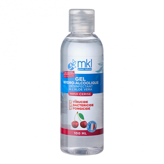 Mkl green nature gel hydroalcoolique mains aloe vera 100ml
