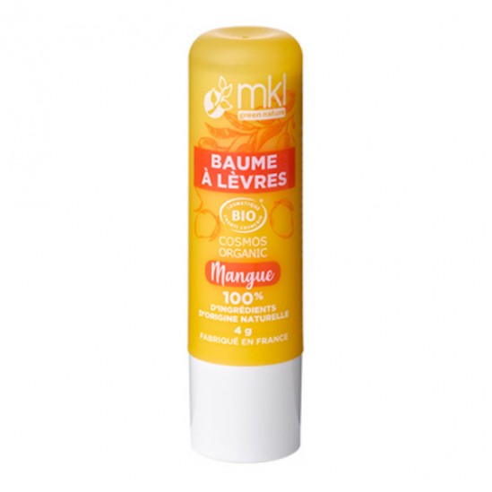 Mkl green nature baume à lèvres bio mangue 4g