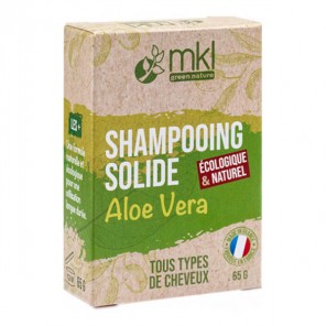 Mkl green nature shampooing solide aloe vera 65g