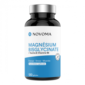 Novoma magnésium bisglycinate 120 gélules