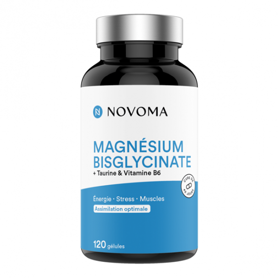 Novoma magnésium bisglycinate 120 gélules