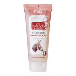 Mkl green nature cosm'ethik gel douche lait d'ânesse bio 200ml