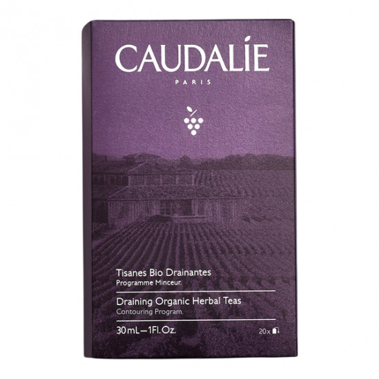 Caudalie vinosculpt tisanes bio drainantes 30ml