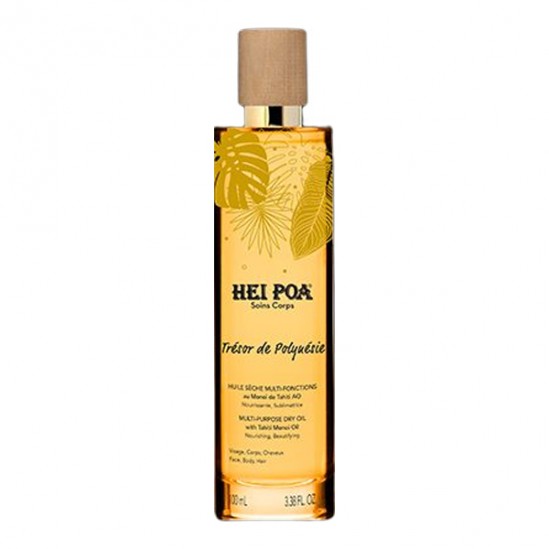 Hei Poa soins corps trésor de Polynésie huile sèche multi-fonctions 100ml