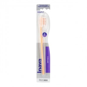 Inava ortho X - brosse à dents orthodontique souple