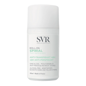 Svr spirial déodorant anti-transpirant 48h roll-on 50ml