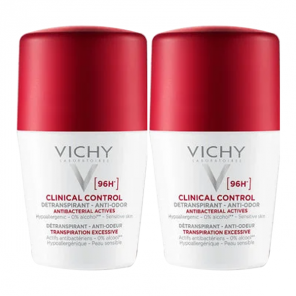 Vichy déodorant clinical control lot de 2x50ml