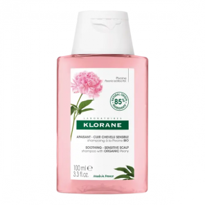 Klorane shampoing apaisant à la pivoine bio 100ml