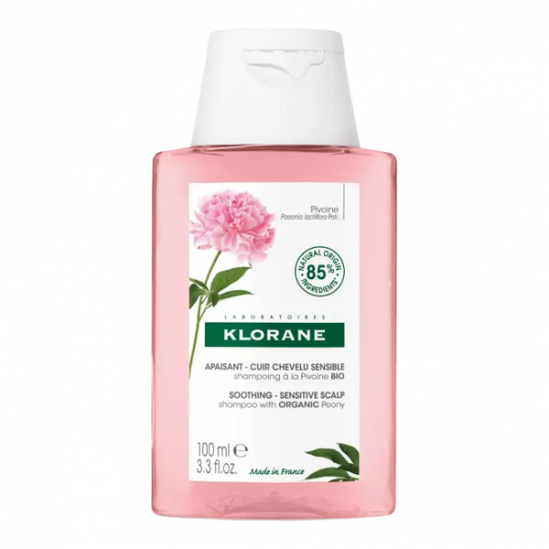 Klorane shampoing à la pivoine bio 100ml