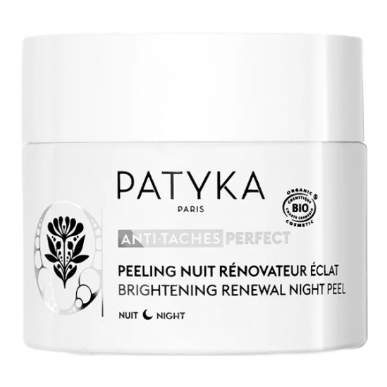 Patyka anti-taches peeling nuit rénovateur éclat 50ml