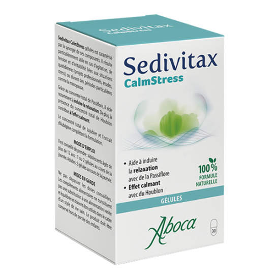 Aboca Sedivitax calmstress 30 gélules