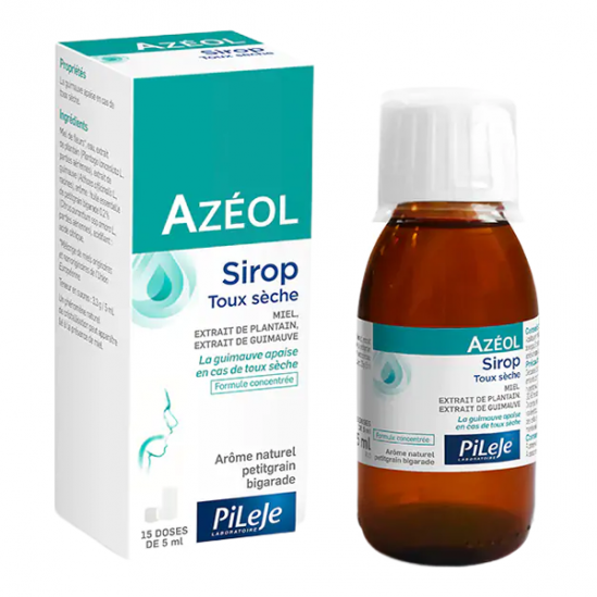 Pileje azéol sirop toux sèche 75ml