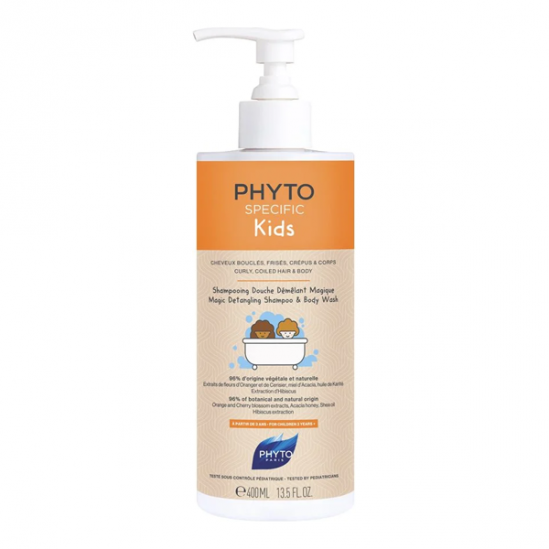 Phyto specific kids shampooing douche démêlant magique 400ml