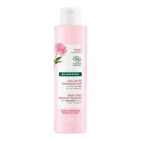 Klorane Eau lactée démaquillante à la Pivoine bio 200ml