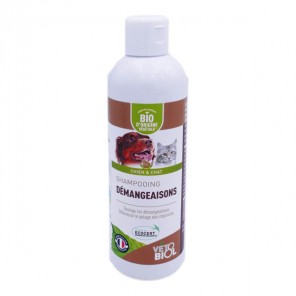 Vétobiol Shampoing bio naturel démangeaisons chien & chat 240ml