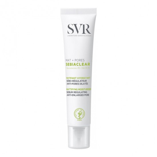 SVR Mat+Pores Sébiaclear soin matifiant hydratant 40ml