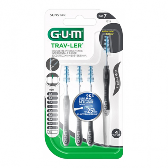 Gum Trav-Ler brossette interdentaire 2,6 mm 4 unités