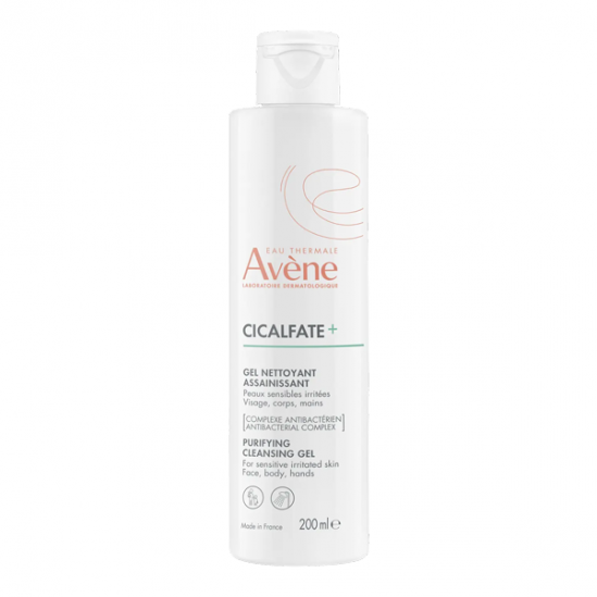 Avène cicalfate+ gel nettoyant assainissant 200ml