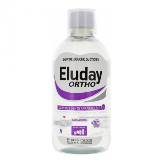 Eluday Ortho bain de bouche quotidien 500ml