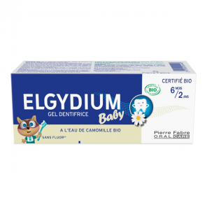 Elgydium Baby dentifrice bébé 6 mois - 2ans bio 30ml