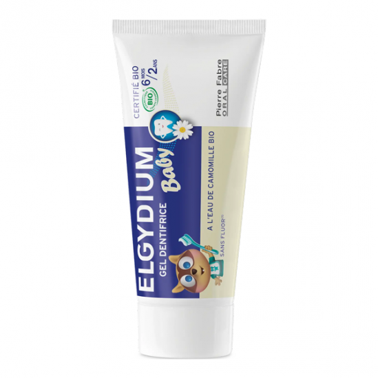 Elgydium Baby dentifrice bébé 6 mois - 2 ans bio 30ml