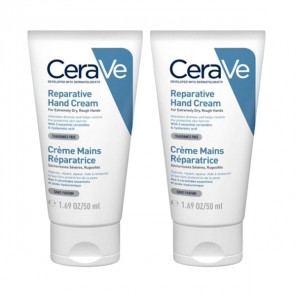 CeraVe crème mains réparatrice lot de 2 x 50ml