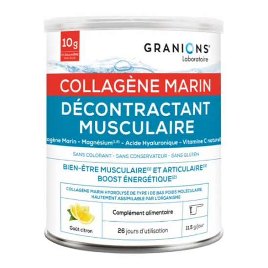 Granions Décontractant Musculaire collagène marin 300gr