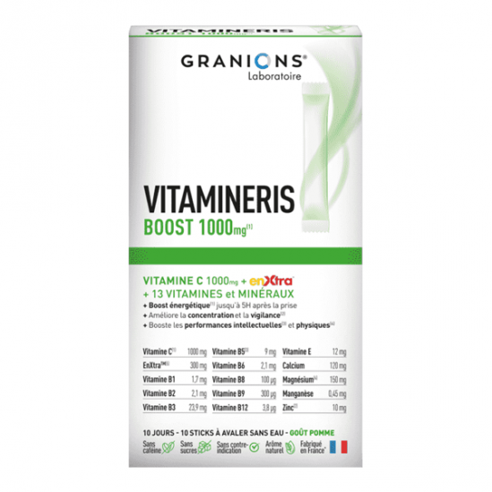 Granions Vitamineris Boost 1000mg - 10 sticks