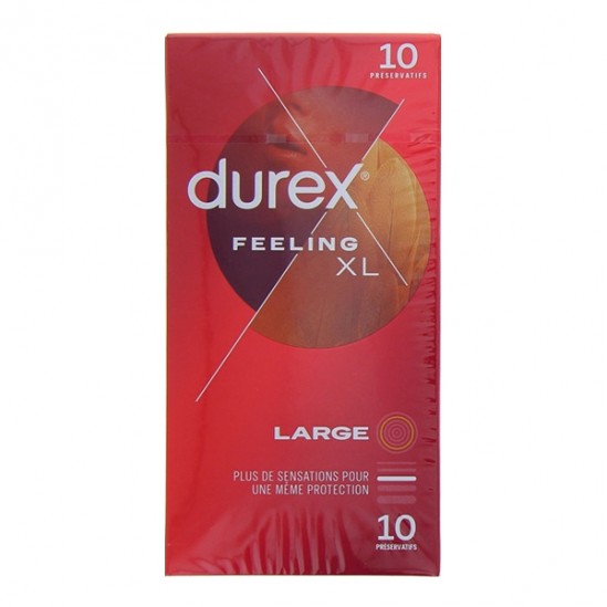 Durex Feeling XL 10 préservatifs Large