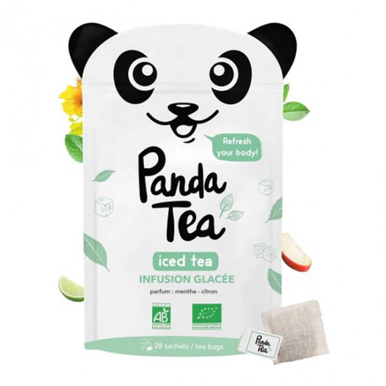 Panda Tea Iced Detox menthe citron 28 sachets