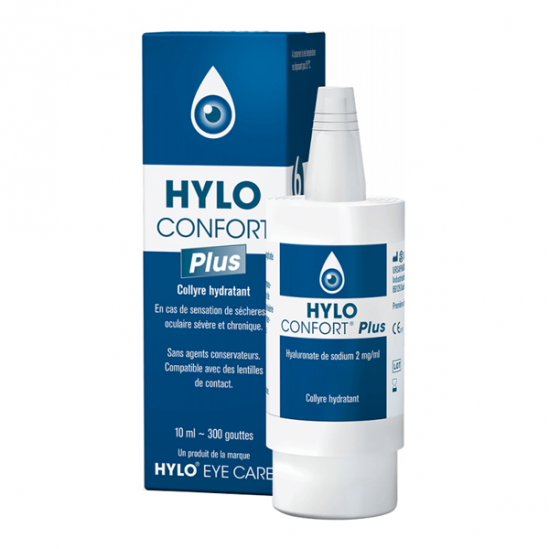 Hylo confort plus collyre hydratante 10ml