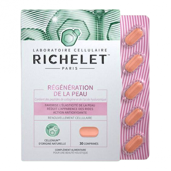 Richelet régénération de la peau 30 comprimés