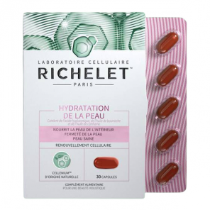 Richelet hydratation de la peau 30 capsules