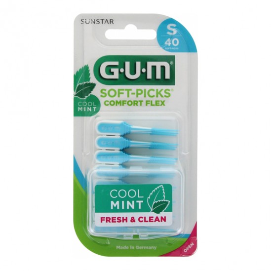 GUM Soft-Picks Comfort Flex Mint 40 unités