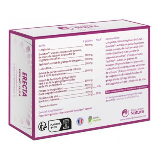 Prescription Nature Erecta...