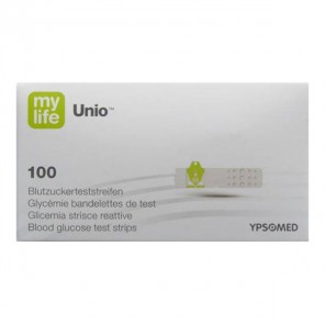 Mylife Unio glycémie 100 bandelettes de test