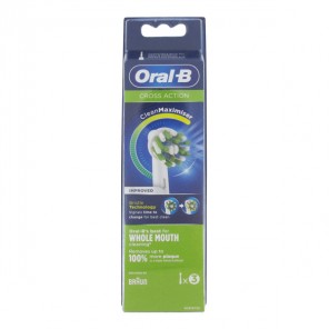 Oral-B Cross Action 3 brossettes de recharge