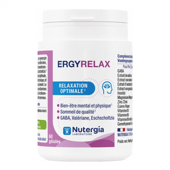 Nutergia Ergyrelax 60 gélules