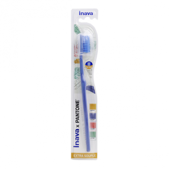 Inava Pantone brosse à dents extra souple