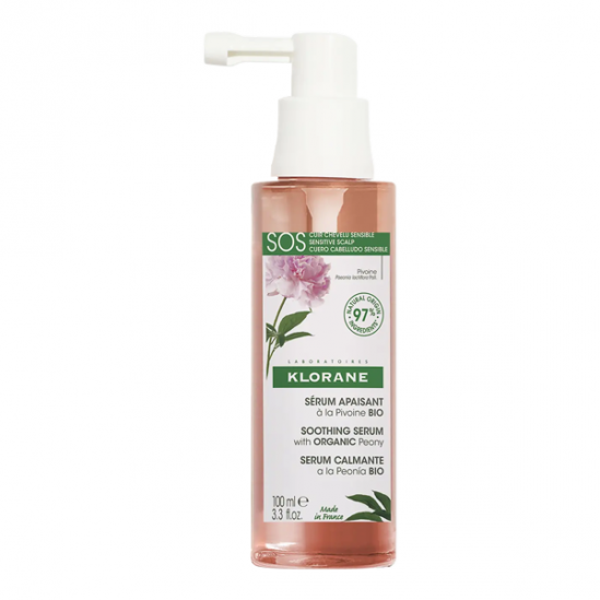 Klorane SOS sérum apaisant à la pivoine bio 100ml