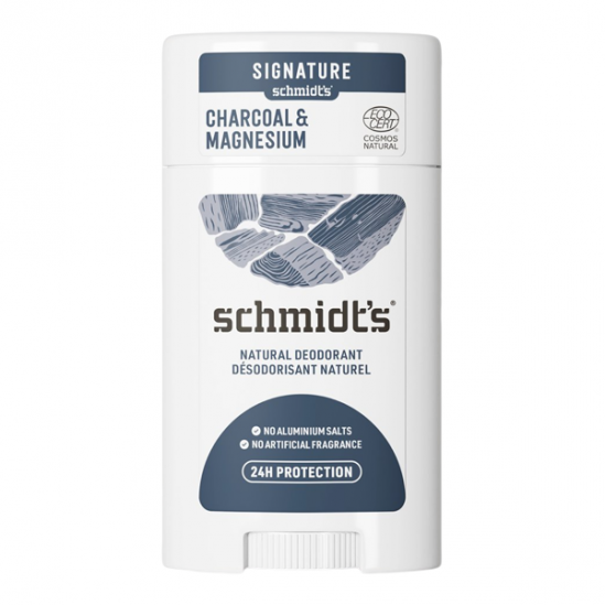 Schmidt's Signature déodorant charcoal & magnesium stick 75gr