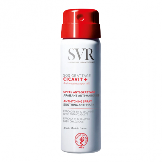 SVR Cicavit+ SOS Grattage spray anti-grattage apaisant 40ml