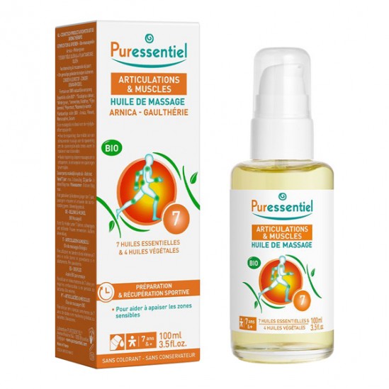 Puressentiel Articulations & Muscles huile de massage bio 200ml