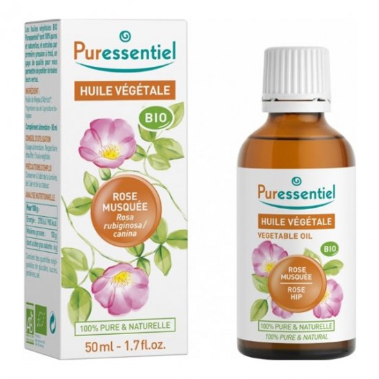 Puressentiel huile végétale bio rose musquée 50ml