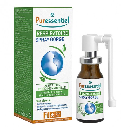 Puressentiel Respiratoire spray gorge 15ml