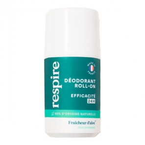 Respire déodorant roll-on Fraîcheur d'aloe 24h 50ml