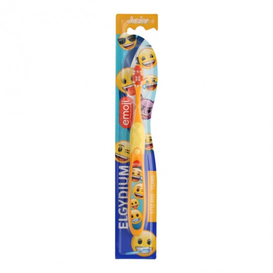 Elgydium Junior Emoji brosse à dents souple 7/12 ans