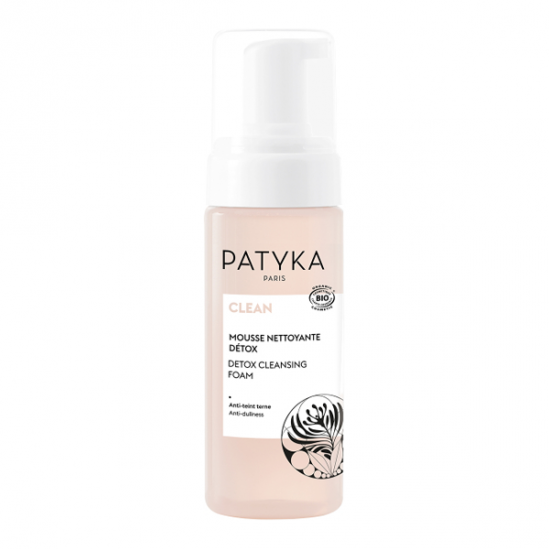 Patyka Clean mousse nettoyante détox bio 150ml