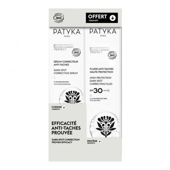 Patyka Duo Anti-Taches Perfect bio sérum 30ml + fluide 50ml